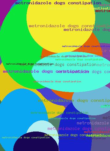 metronidazole dogs constipation