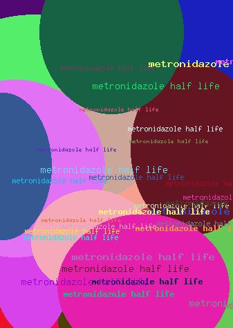 metronidazole half life