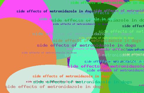 Side effects of metronidazole in dogs